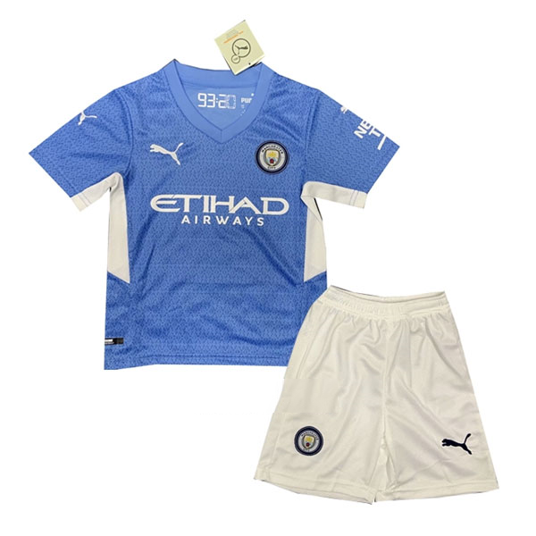Camiseta Manchester City 1ª Niño 2021/22